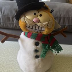 Snowman Garfield Plush