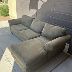 Chaise couch, Sage Green