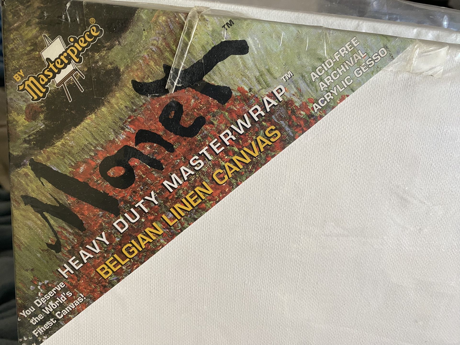 Monet Linen Canvases