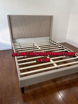 Queen size bed frame only