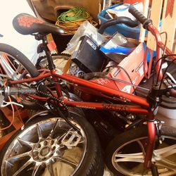 Old School Mongoose BMX stunt/trick bike custom wheels