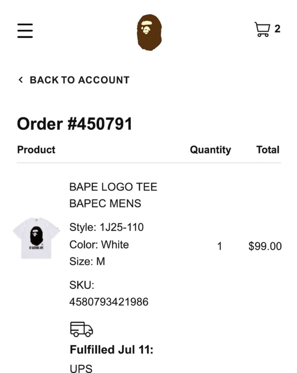 Bape Shirt