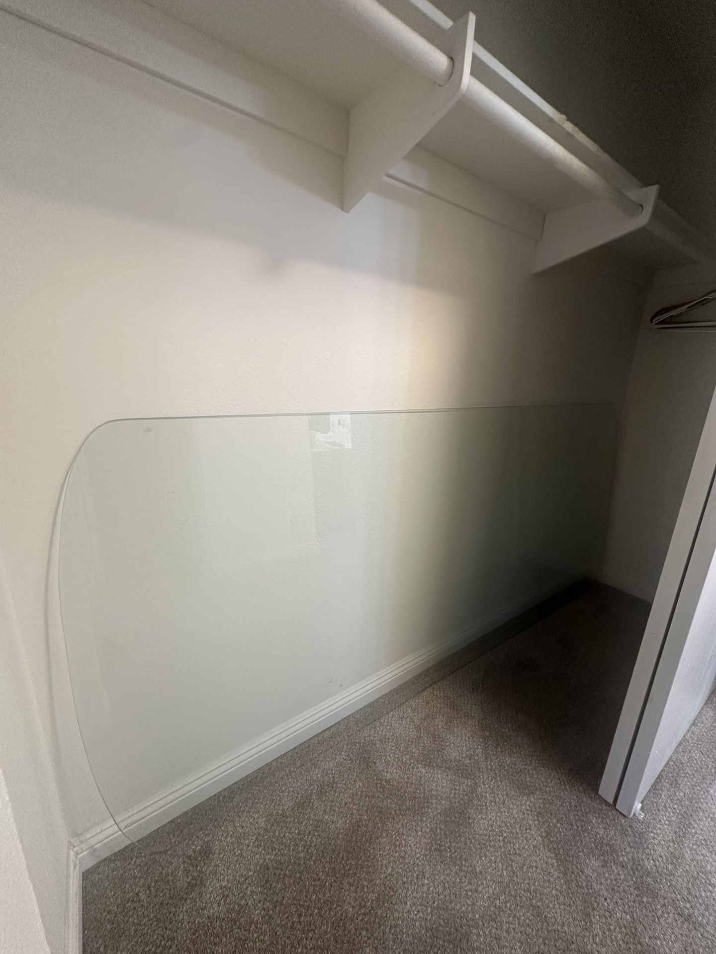 GLASS TABLE TOP 41 1/2 94 1/2