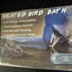 Heated Bird Bath 