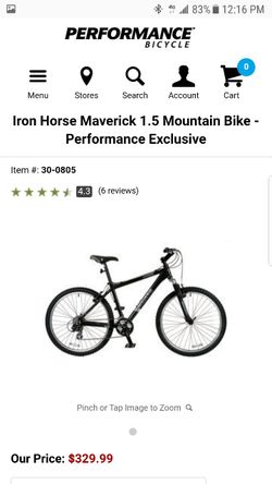Ironhorse mountain bike price clearance