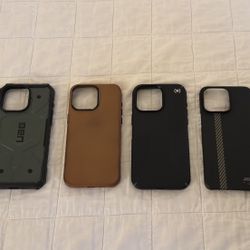 iPhone 15 Pro Max Premium Case Bundle – PITAKA, UAG, Apple Silicone, Pelican