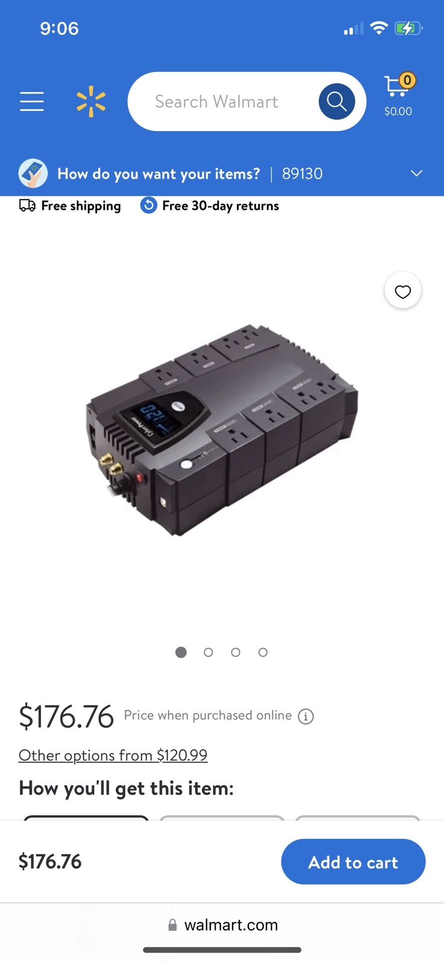 CYBERPOWER 825VA Pc Computer Gaming Power Supply