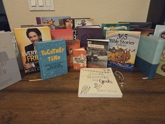 Collection Of Bibles, Journals, Prayer Books Kids Bible Stories