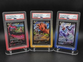 PSA 10 Galarian Legendary Birds V Trainer Gallery Set (TG16/TG19/TG20) – Astral Radiance