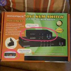DVI/ KVM Switch 