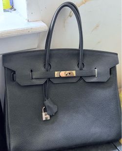 Hermès Birkin Black Togo Leather Handbag