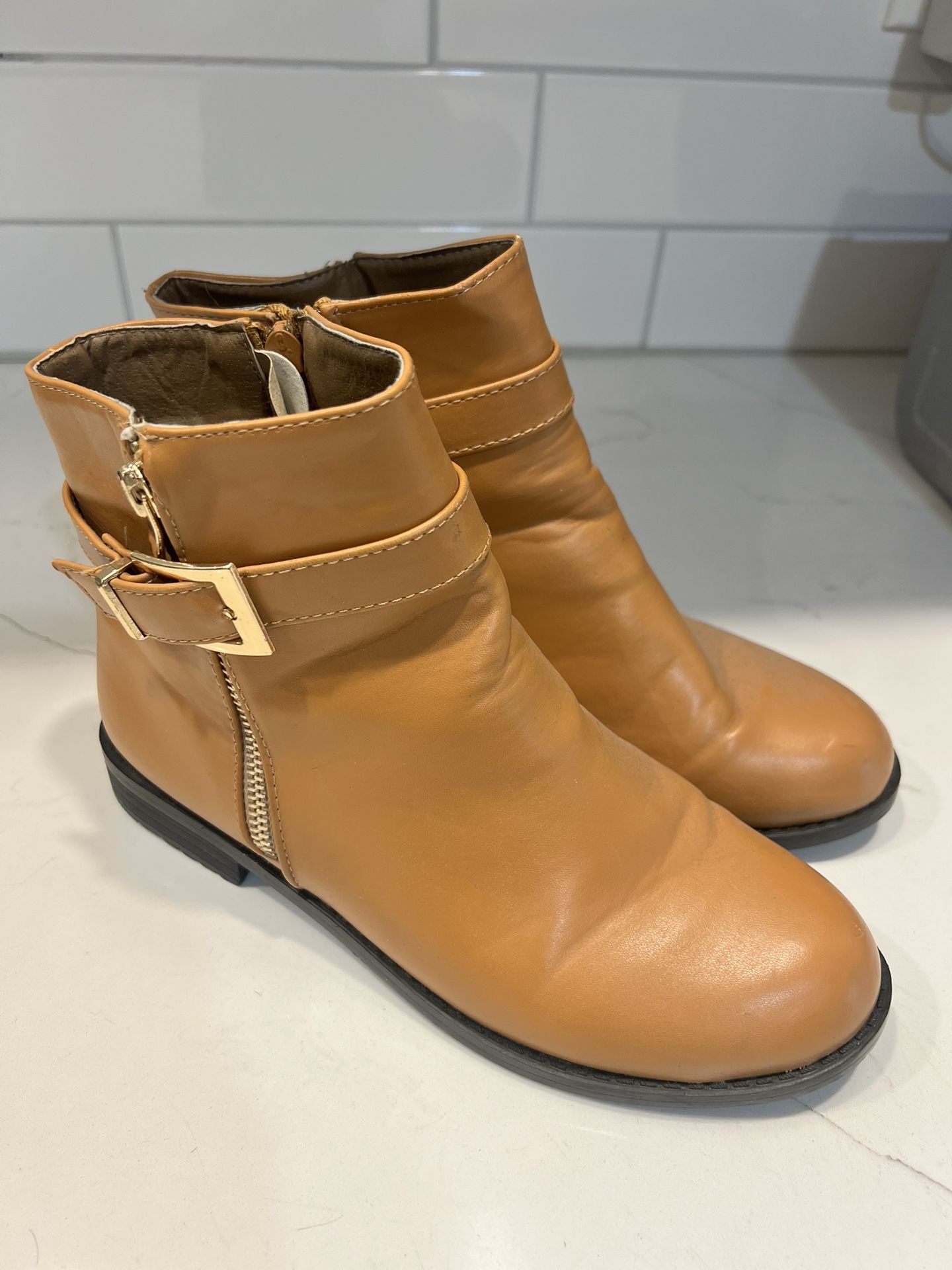 Tan Boots