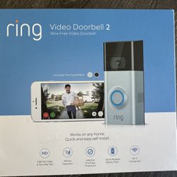 Ring Video Doorbell 2 with Ring Battery