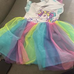 Girls Jojo Siwa Unicorn Tutu Dress