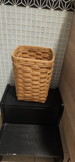 Longaberger Large Waste Basket 