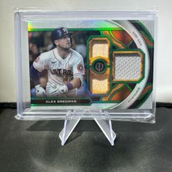 2023 Alex Bregman Triple Relic /99  Topps Tribute 