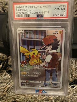 PSA 10 Pokémon Red’s Pikachu