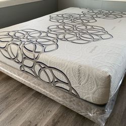 Full Sky Comfort Bamboo Cool Gel Memory Foam Mattress!!