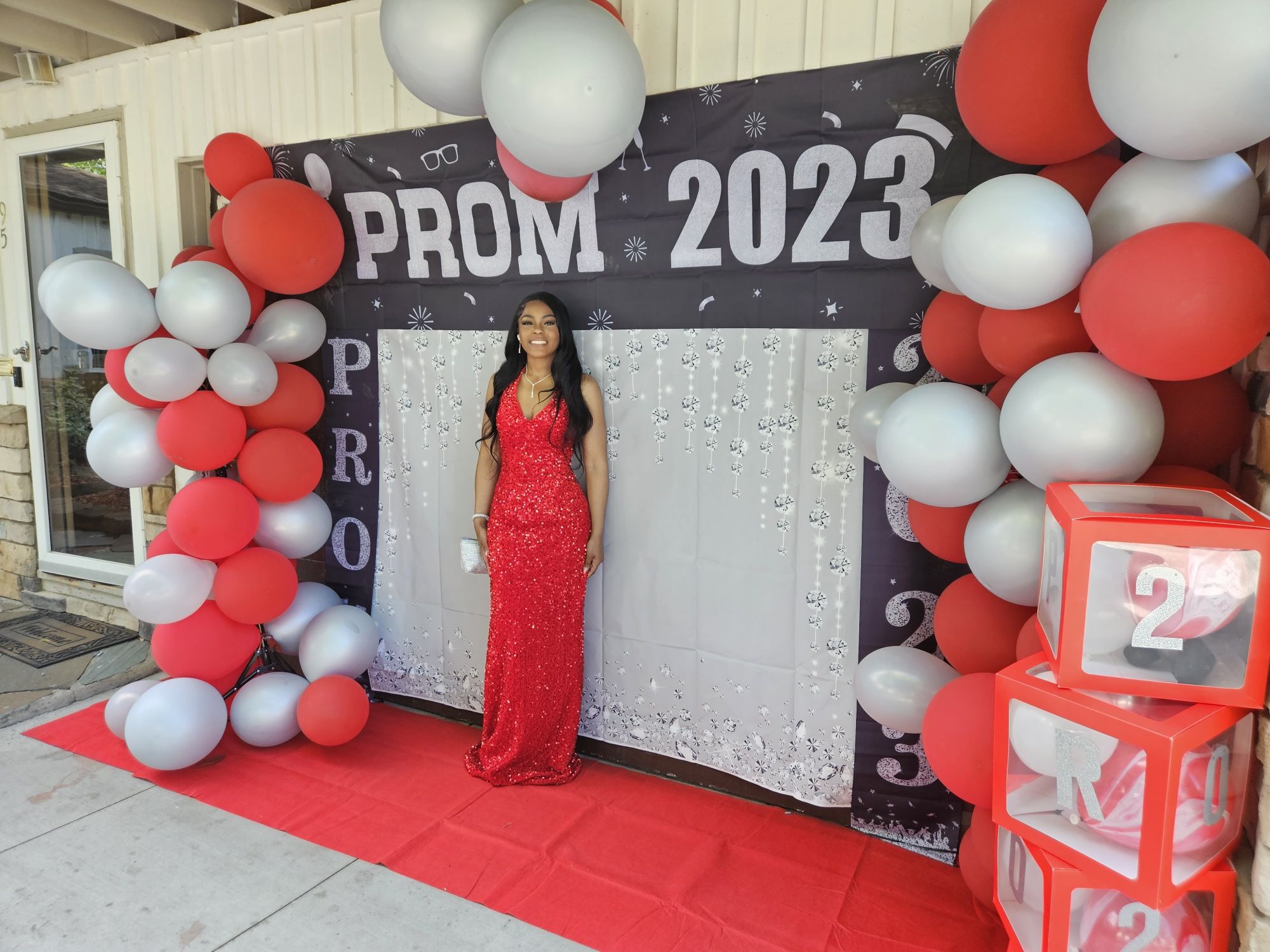 Prom Dress It Also Has Arm Gloves