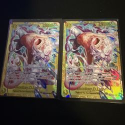 One Piece OP15 Luffy And Enel Secret Rare