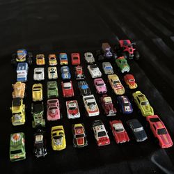 Collection of 40 Toy Cars – Hot Wheels, Matchbox, Majorette