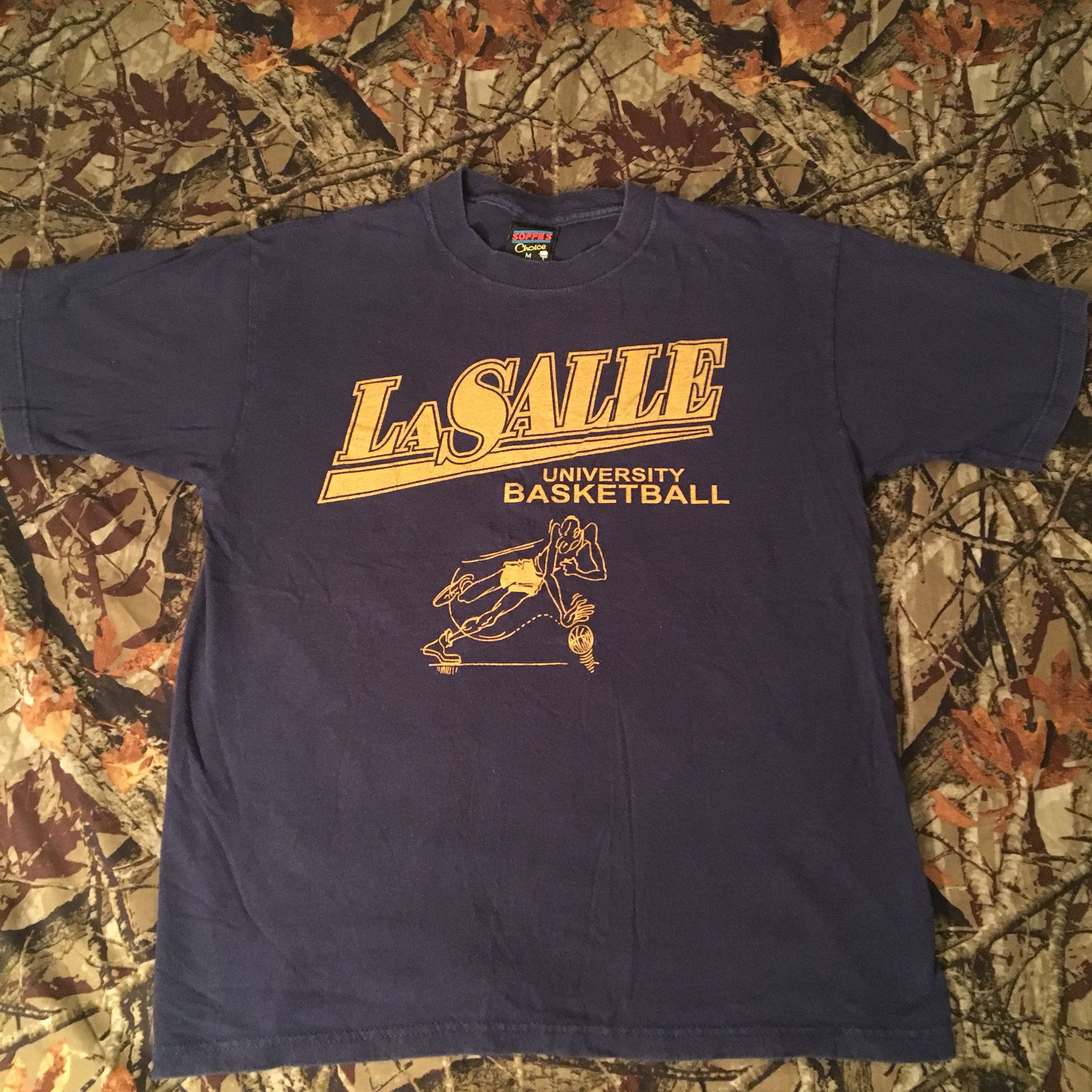 Vintage LaSalle College Basketball Camp Tee