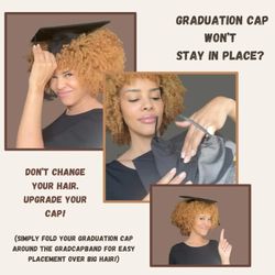 🎓 GradCapBand Deluxe Shaper – Secure Graduation Cap for All Hair Types – NEW