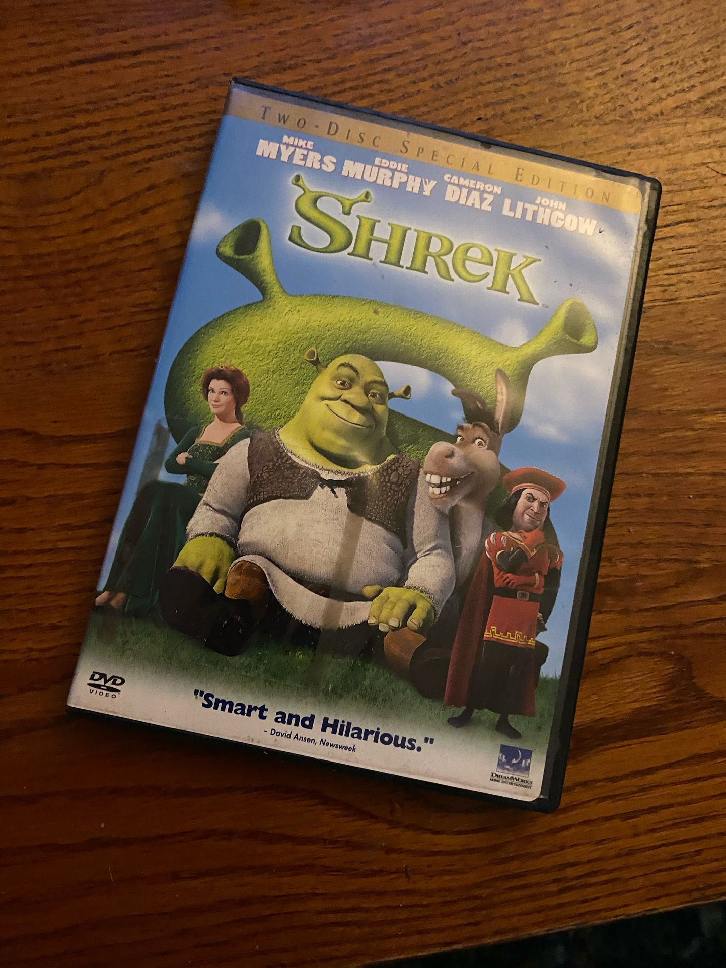 Shrek DVD Two Disc Special Edition Rated PG