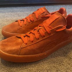 Puma Suede Classic Ice Mix Sneaker Orange 362780 03 Men's Size 12