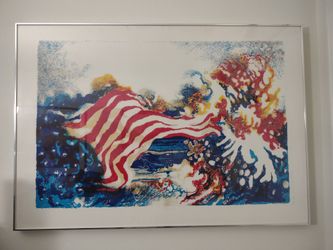 ++ Ronald Julius Christensen 'Celebration' Lithograph 224/250 Pencil Signed + COA ++
