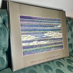 Marcus Uzilevsky Portland Art Museum poster of “Water Lillies”