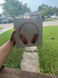 Orange AirPods Max