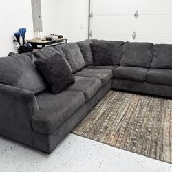 Dark Gray Sectional Sofa from Ashley Furniture