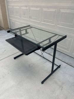 Glass Desk