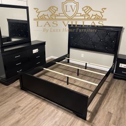 Brand New Bedroom Set , Bed , Nightstand, Dresser, Mirror 