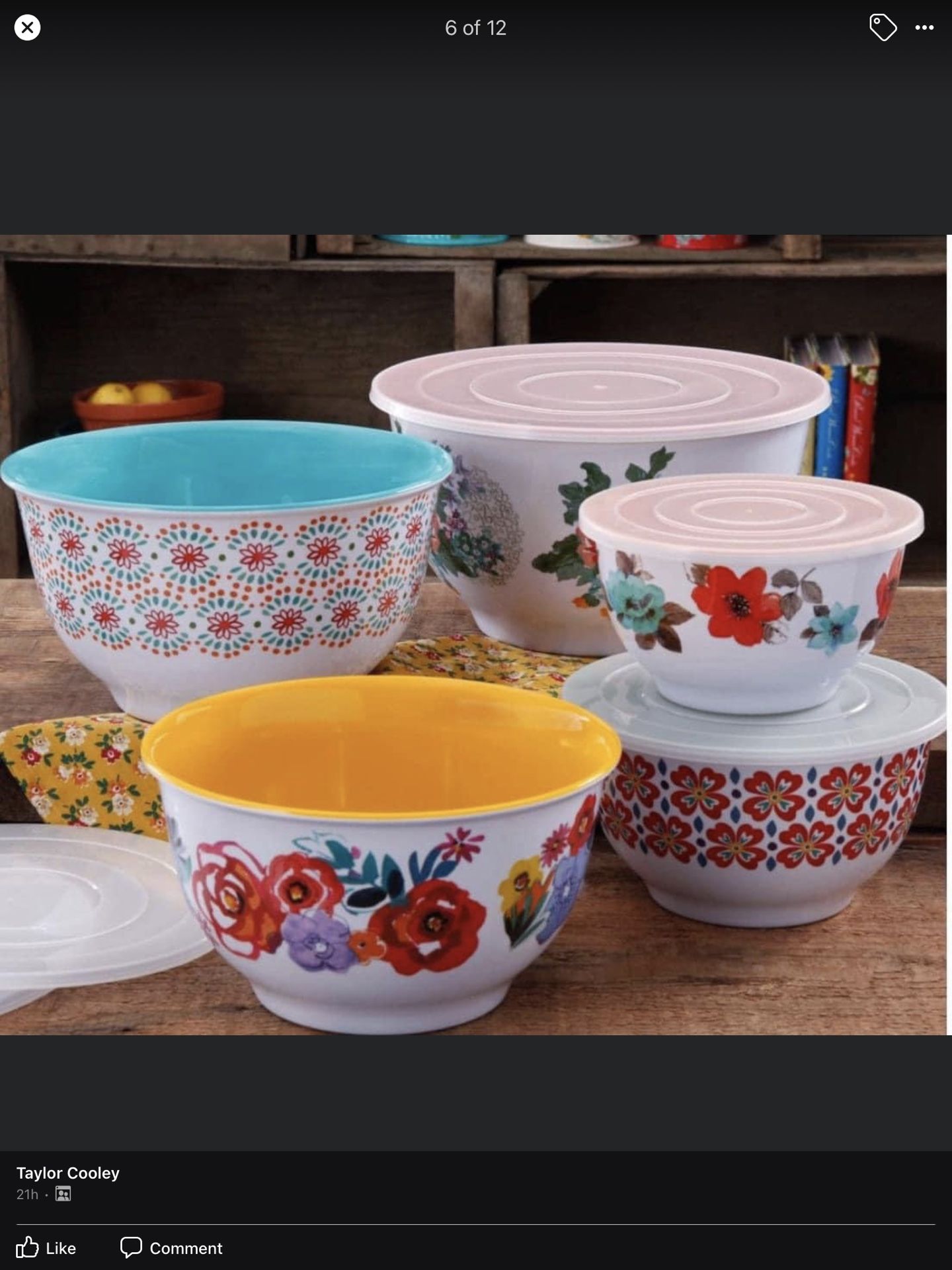 Pioneer Woman Bowl Set