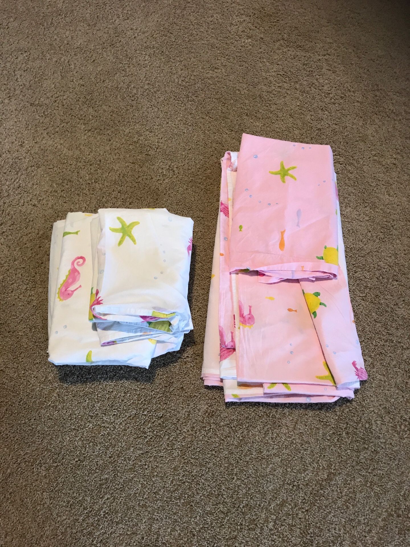 Potter Barn Full size sheet set + comforter cover