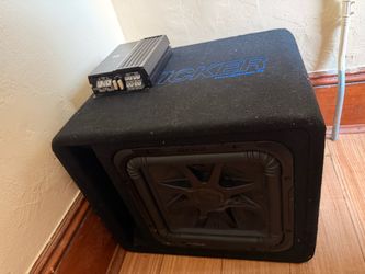 12inch kicker sub