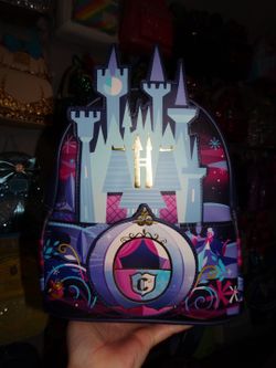 Cinderella loungefly backpack and wallet