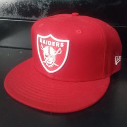 Raiders Hat Red