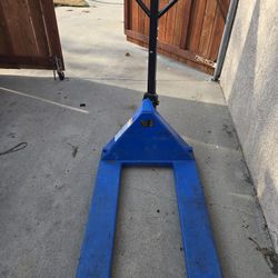 Blue Pallet Jack 