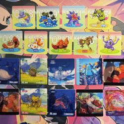 Pokemon Gameboy Lenticular Cards (19pcs)