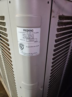 Frigiking Fs350a Evaporative Cooler, Swamp Cooler