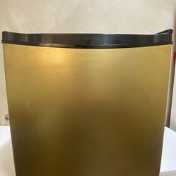 Mini Refrigerator Gold