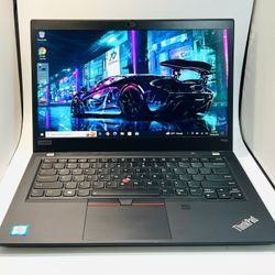 Lenovo ThinkPad P43S i7-8665u 2.11Ghz 32GB RAM 500GB SSD NVIDIA Quadro P520 2GB-VRAM TouchScreen