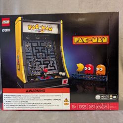 LEGO 10323 PAC-MAN Icons PAC Man Arcade Factory Sealed