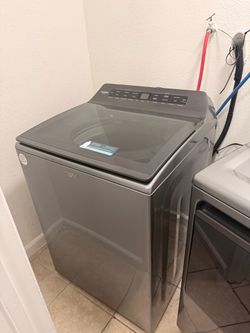 Whirlpool washer and gas dryer