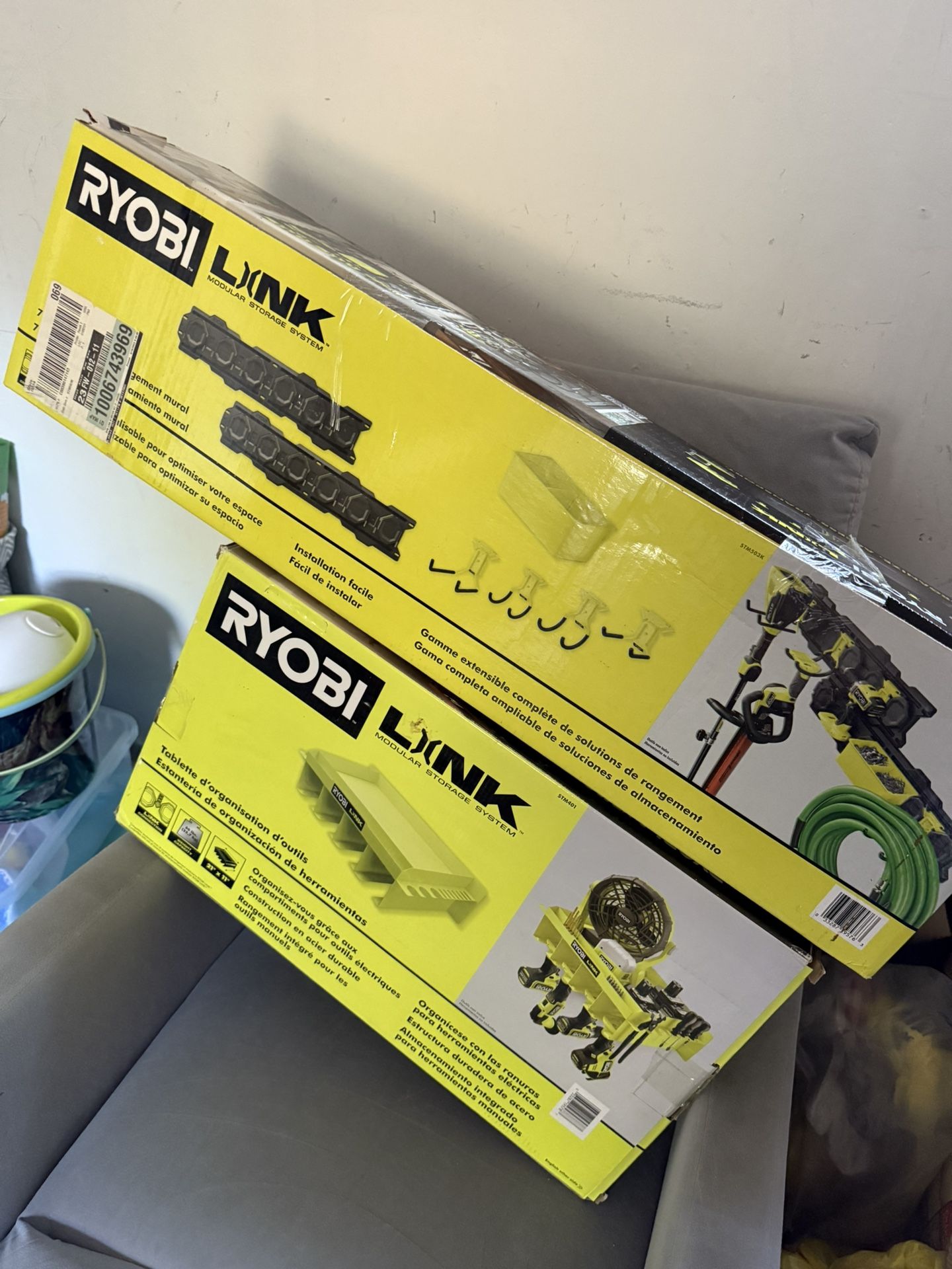 Ryobi Garage Organizers
