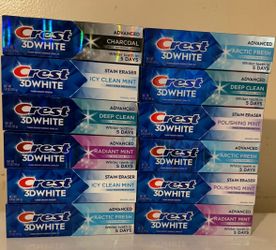 Crest 3D toothpaste ( 5 for $13)