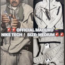 OFFICIAL MADURO NIKE TECH SIZE: M